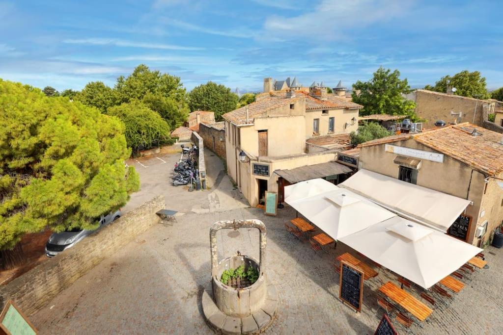 La Demeure Du Chevalier D'Argent- Parking Gratuit Apartment Carcassonne Exterior foto